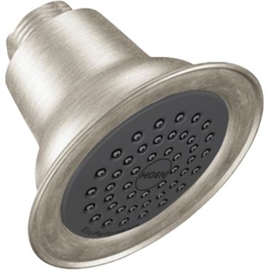 Click here to see Moen 5263EP15CBN Moen 5263EP15CBN Commercial Single Function Showerhead, 1.5 GPM, Brushed Nickel