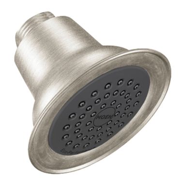 Click here to see Moen 5263EP17CBN Moen 5263EP17CBN Commercial Single Function Showerhead, 1.75 GPM, Brushed Nickel
