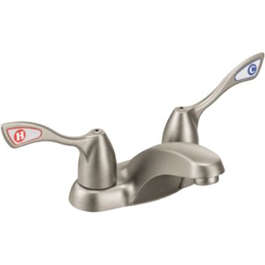 Click here to see Moen 8800CBN Moen 8800CBN M-Bition Two-Handle Centerset Lavatory Faucet, Brushed Nickel