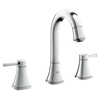 Click here to see Grohe 20419000 GROHE 20419000 Grandera Two-Handle Bathroom Faucet, Starlight Chrome