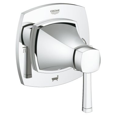 Click here to see Grohe 19942000 GROHE 19942000 Chrome Grandera Series 5 Port Diverter Trim