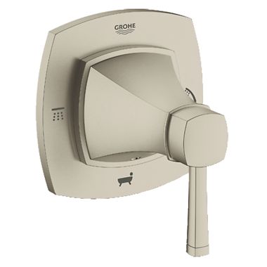 Click here to see Grohe 19942EN0 GROHE 19942EN0 Brushed Nickel Grandera Series 5 Port Diverter Trim