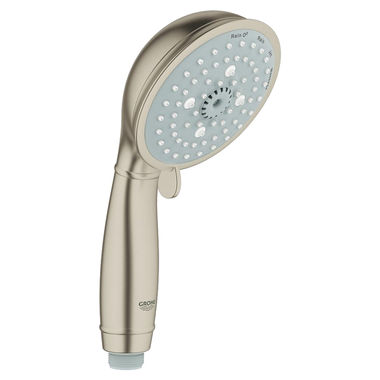Click here to see Grohe 27608EN0 GROHE 27608EN0 Brushed Nickel New Tempesta Series Hand Shower Set
