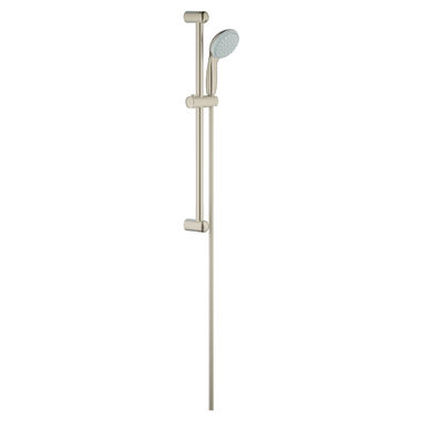 Click here to see Grohe 26077EN0 GROHE 26077EN0 Brushed Nickel Tempesta 4-Function Hand Shower and Slide Bar