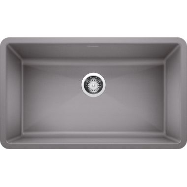 Click here to see Blanco 440148 Blanco 440148 Precis Super Single-Bowl Sink (Metallic Gray)