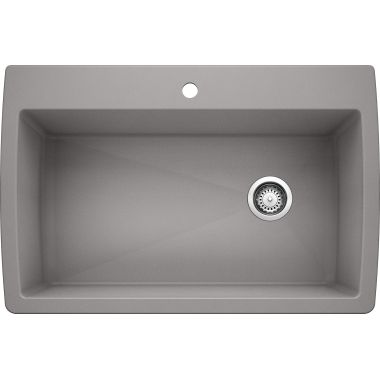 Click here to see Blanco 440193 Blanco 440193 Diamond Metallic Gray Super Single Bowl Sink