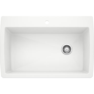 Click here to see Blanco 440195 Blanco 440195 Diamond White Super Single Bowl Sink