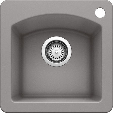 Click here to see Blanco 440203 Blanco 440203 Diamond Silgranit II Bar Sink (Metallic Gray)