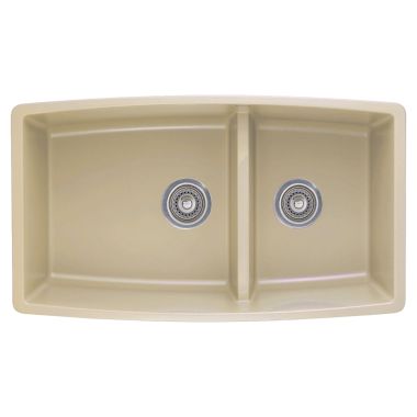 Click here to see Blanco 441314 Blanco 441314 Performa Biscotti Medium 1-3/4 Bowl Undermount Sink