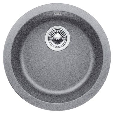 Click here to see Blanco 513382 Blanco 513382 BlancoRondo Metallic Gray 6-5/8” Deep Bar Bowl Dual-Mount Sink