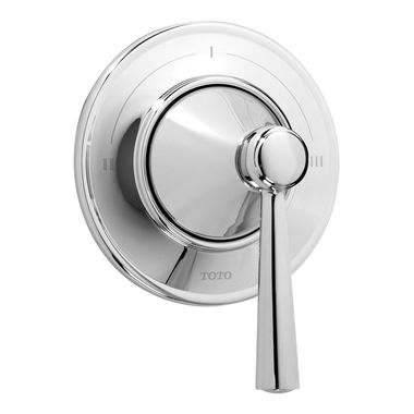 Click here to see Toto TS210X#CP TOTO Silas 3-Way Diverter Valve Trim w/ Off, Lever Handle, Polished Chrome - TS210X#CP