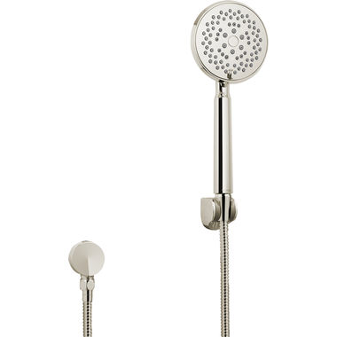 Click here to see Toto TS400FL55#BN TOTO Transitional Collection Series B 4in Multi-Spray Hand Shower with Rubber Nozzles, 2.0 GPM, Brushed Nickel - TS400FL55#BN