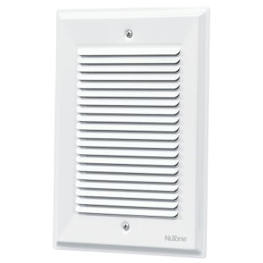 Click here to see Broan LA14WH Broan-NuTone Chime with 2 Built-in Note in White - LA14WH