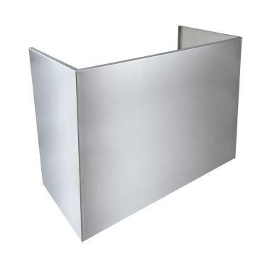 Click here to see Broan AEEPD18SS Broan-NuTone 18-inches Flue Cover Standard Depth for EPD61 Series Outdoor Range Hood - AEEPD18SS