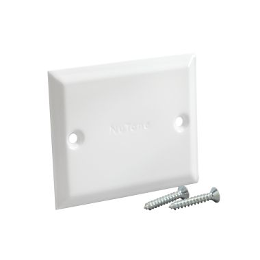 Click here to see Broan 394 Broan-NuTone Blank Covr Plate for Central Vacuum System in White - 394 