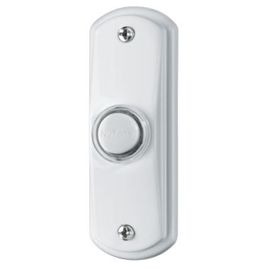 Click here to see Broan SPB53LWH Broan-NuTone Door Chime Pushbutton Lighted in White - PB53LWH