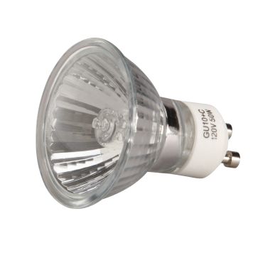 Click here to see Broan GU1035 Broan-NuTone 120V Halogen Bulb with 35W, Aluminum - GU1035