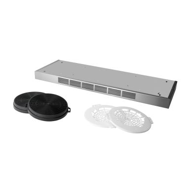 Click here to see Broan ANKE60362SS Broan-NuTone 36-inch Non-Duct Kit for Broan Elite E60 and E64 Series Range Hoods in Stainless Steel - ANKE60362SS 