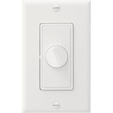 Click here to see Broan 78W BROAN-NUTONE 78W FAN/LIGHT CONTROL WHITE 4-SPEED 1.5 AMP 120V