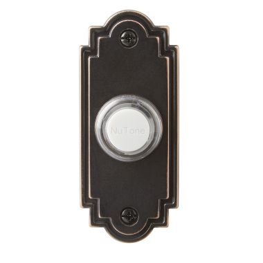 Click here to see Broan PB15LBR Broan-NuTone Lighted Flat Pushbutton, Oil-Rubbed Bronze - PB15LBR