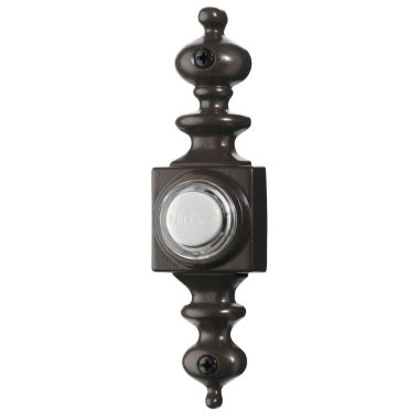 Click here to see Broan SPB4LBR Broan-NuTone Lighted Dimensional Pushbutton, Oil-Rubbed Bronze - PB4LBR