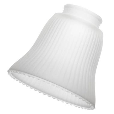 Click here to see Broan TF40GFW Broan-NuTone Glass Shades For Turtle Fitter, Set of 4, Frosted White - TF40GFW