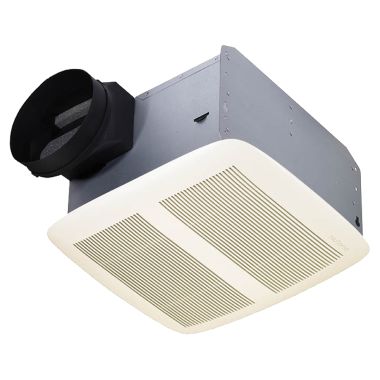 Click here to see Broan QTXEN080 Broan-NuTone QTXEN080 80 CFM White Grilled Ventilation Fan