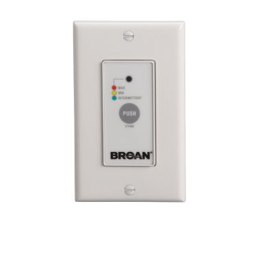 Click here to see Broan VT4W Broan-NuTone Wall Control with Low/High/Intermittent Variations - VT4W