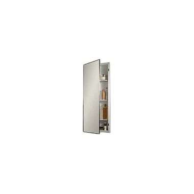 Click here to see Jensen 840P34CH Jensen Styline White 36in Medicine Cabinet with Framed Mirror, Reversible Door Swing, Adjustable Shelves - 840P34CH