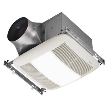Click here to see Broan XN50L Broan-NuTone Ultra Series Fan/Light/Nightlight, 50 CFM, 0.3 Sones, Energy Star - XN50L