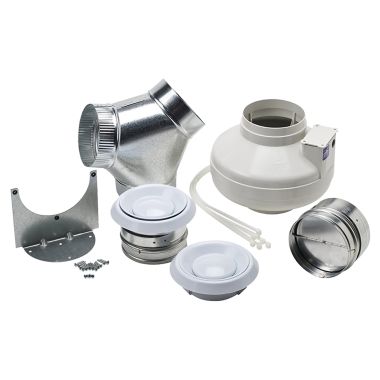 Click here to see Broan ILFK2502 Broan-NuTone ILFK2502 6-250 CFM In-line Fan Kit