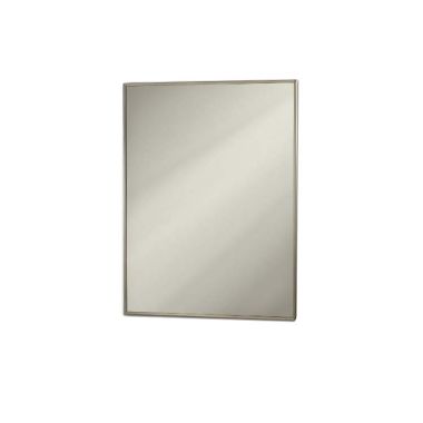 Click here to see Jensen M18249301 Jensen Styline White 24in Medicine Cabinet with Framed Mirror, Adjustable Glass Shelves, Surface Mount - M18249301