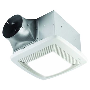 Click here to see Broan XB80L Broan-NuTone XB80L 80 CFM UltraGreen Single Speed Fan