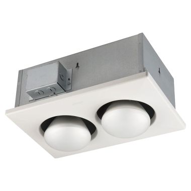 Click here to see Broan 163 Broan-NuTone 163 250 Watt Two-Bulb Heater