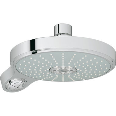 Click here to see Grohe 27765000 GROHE 27765000 Power & Soul Cosmopolitan Four Sprays Showerhead - StarLight Chrome 