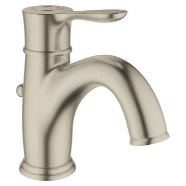 Click here to see Grohe 23305EN0 GROHE 23305EN0 Parkfield One-Handle Bathroom Faucet - Brushed Nickel