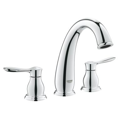 Click here to see Grohe 25152000 GROHE 25152000 Parkfield Roman Bathtub Faucet - Starlight Chrome