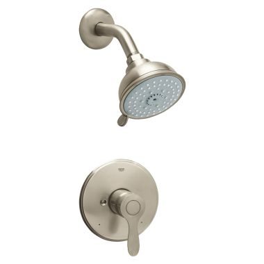 Click here to see Grohe 35039EN0 GROHE 35039EN0 Parkfield Shower Combination Trim,Brushed Nickel 