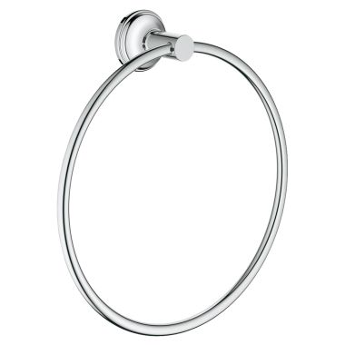 Click here to see Grohe 40655000 Grohe 40655000 Essentials Authentic Towel Ring