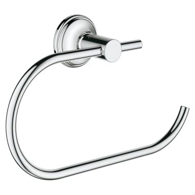 Click here to see Grohe 40657000 Grohe 40657000 Essentials Authentic Toilet Paper Holder, Starlight Chrome