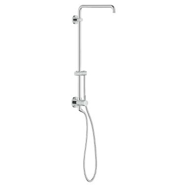 Click here to see Grohe 27868000 GROHE 27868-000 Wall-Mounted Retro-Fit Shower System With Diverter