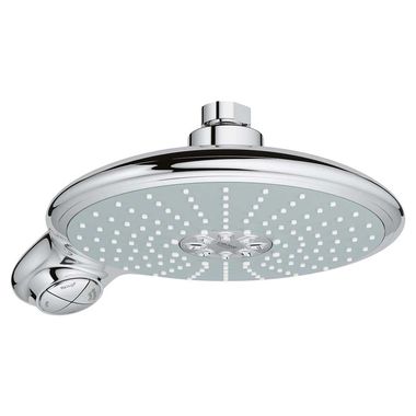 Click here to see Grohe 27767000 GROHE 27767000 Power&Soul 190 Multi-Function Shower Head, Chrome