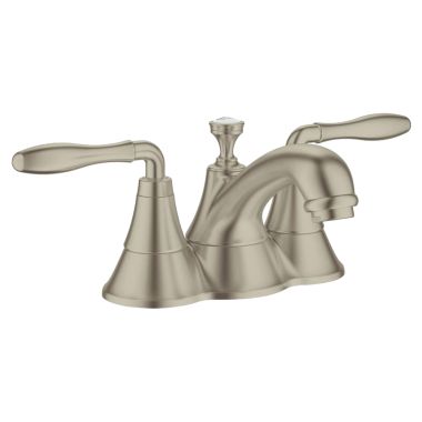 Click here to see Grohe 20312EN0 Grohe 20312EN0 Seabury Two-Handle Bathroom Faucet, Brushed Nickel