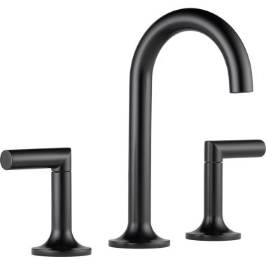 Click here to see Brizo 65375LF-BL Brizo 65375LF-BL Odin Two-Handle Widespread Lavatory Faucet