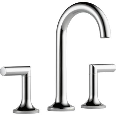 Click here to see Brizo 65375LF-PC Brizo 65375LF-PC Polished Chrome Odin Two-Handle Widespread Lavatory Faucet