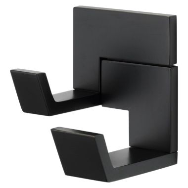 Click here to see Brizo 693580-BL Brizo Siderna Double Robe Hook, Matte Black - 693580-BL