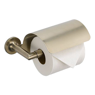 Click here to see Brizo 695075-BN Brizo Odin Toilet Paper Holder with Cover, Brilliance Brushed Nickel - 695075-BN
