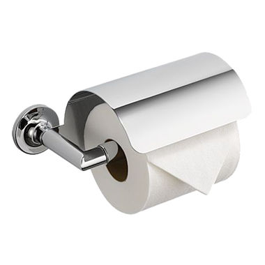 Click here to see Brizo 695075-PC Brizo Odin Toilet Paper Holder with Cover, Polished Chrome - 695075-PC