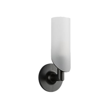 Click here to see Brizo 697075-BL Brizo Odin Single-Light Bathroom Sconce, Matte Black - 697075-BL