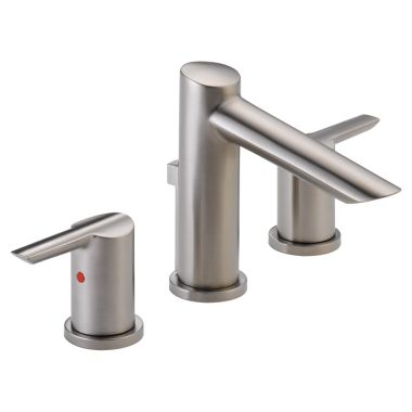 Click here to see Delta 3561-SSMPU-DST Delta 3561-SSMPU-DST Compel Series Two-Handle Widespread Lavatory Faucet, Stainless